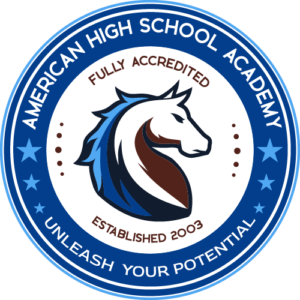 American High School Academy Educational Seal