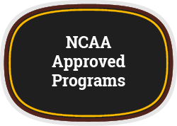 Emblem to click on to read about AHSA's NCAA Approved Programs