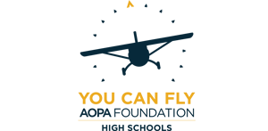 aopa-you-can-fly-foudnation-high-schools-logo