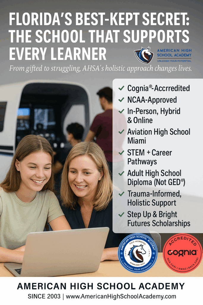 Why Parents Choose American High School Academy (AHSA)