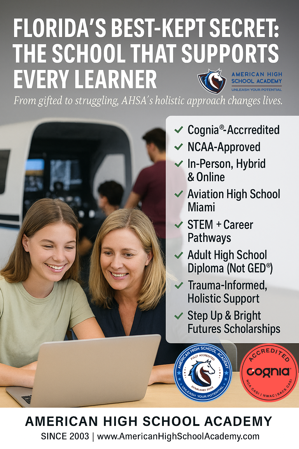Why Parents Choose American High School Academy (AHSA)