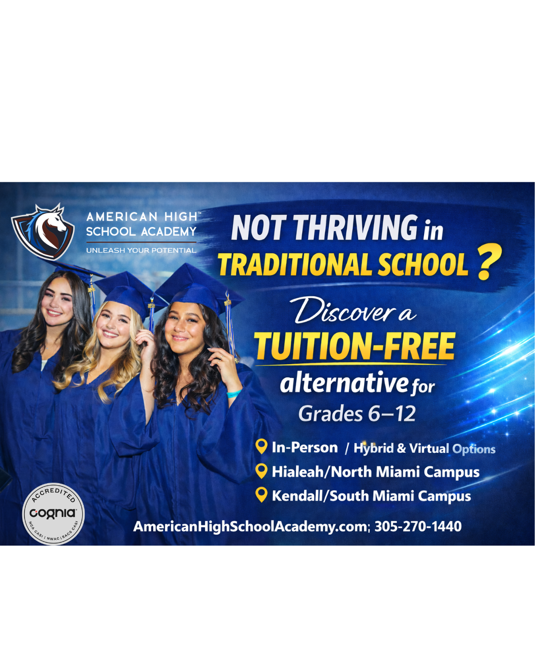 school choice tuition free education grades 6-12 personalized stem learning